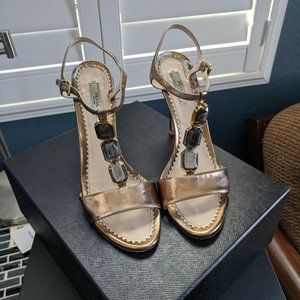 Prada t-strap stilettos, size 40